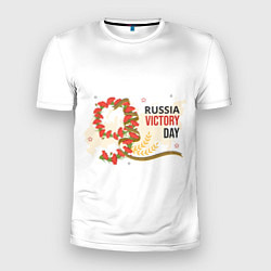 Футболка спортивная мужская 9 мая - russia victory day, цвет: 3D-принт