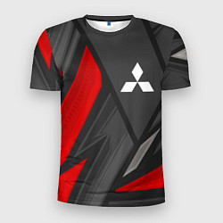 Футболка спортивная мужская Mitsubishi sports racing, цвет: 3D-принт