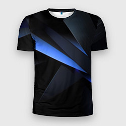Мужская спорт-футболка Black blue