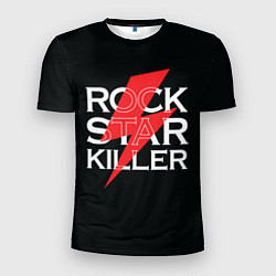 Футболка спортивная мужская Rock Star Killer, цвет: 3D-принт