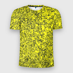 Футболка спортивная мужская Желтый кислота, цвет: 3D-принт