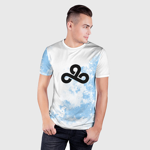 Мужская спорт-футболка Cloud9 Облачный / 3D-принт – фото 3