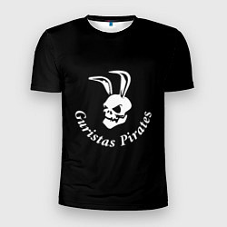 Футболка спортивная мужская Guristas pirates black, цвет: 3D-принт