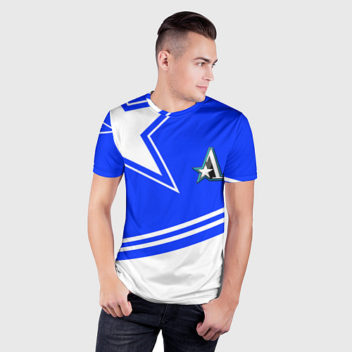 Мужская спорт-футболка Team Aster / 3D-принт – фото 3