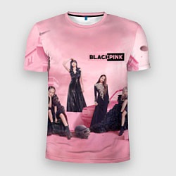 Футболка спортивная мужская Blackpink poster, цвет: 3D-принт