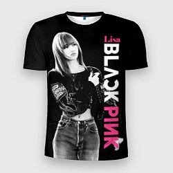 Футболка спортивная мужская Blackpink Beautiful Lisa, цвет: 3D-принт