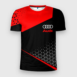 Футболка спортивная мужская Ауди - sportwear, цвет: 3D-принт