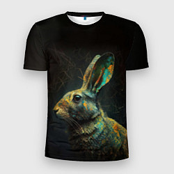 Мужская спорт-футболка Магический кролик