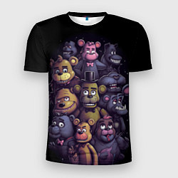 Футболка спортивная мужская Five Nights at Freddys art, цвет: 3D-принт