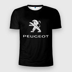 Футболка спортивная мужская Peugeot sport car, цвет: 3D-принт