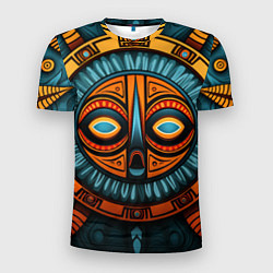 Мужская спорт-футболка Орнамент в африканском стиле