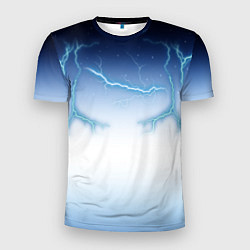 Мужская спорт-футболка Молниеносный разряд