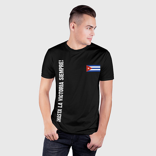 Мужская спорт-футболка Che Guevara - До победы / 3D-принт – фото 3