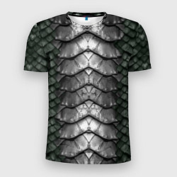 Футболка спортивная мужская Dragon scales, цвет: 3D-принт
