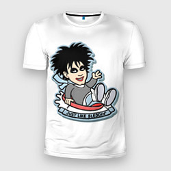 Футболка спортивная мужская The Cure Robert Smith - just like sleddin, цвет: 3D-принт