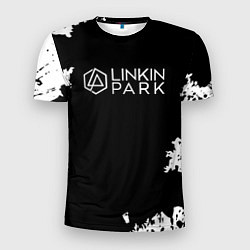 Футболка спортивная мужская Linkin Park рок бенд, цвет: 3D-принт