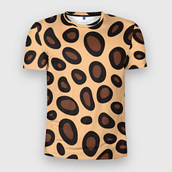 Мужская спорт-футболка Леопардовые пятнышки