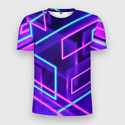 Мужская спорт-футболка Neon Geometric