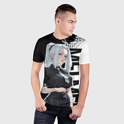 Футболка спортивная мужская Молодая Мэй Мэй из jujutsu kaisen, цвет: 3D-принт — фото 2