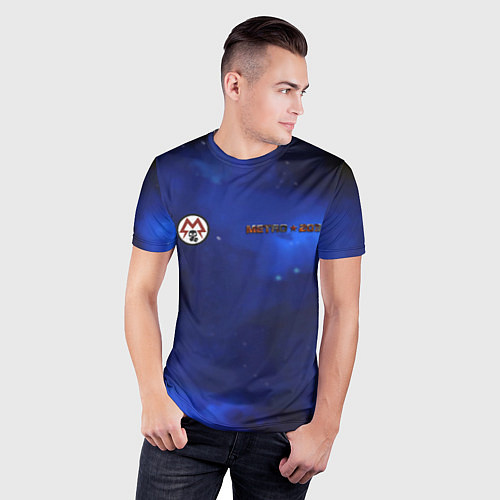 Мужская спорт-футболка Metro 2033 космос / 3D-принт – фото 3