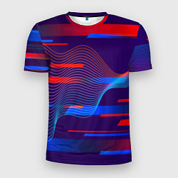 Футболка спортивная мужская Abstraction colored, цвет: 3D-принт