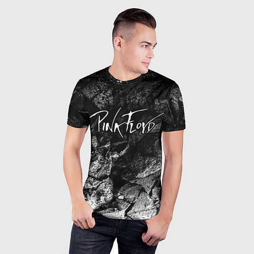 Мужская спорт-футболка Pink Floyd black graphite / 3D-принт – фото 3