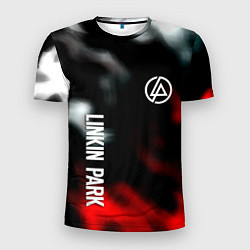 Футболка спортивная мужская Linkin park flame, цвет: 3D-принт