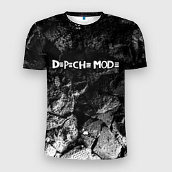 Футболка спортивная мужская Depeche Mode black graphite, цвет: 3D-принт