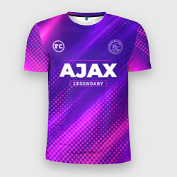 Футболка спортивная мужская Ajax legendary sport grunge, цвет: 3D-принт