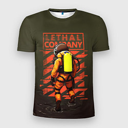 Футболка спортивная мужская Lethal Company: Survivor, цвет: 3D-принт