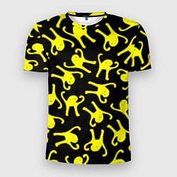 Футболка спортивная мужская Ъуъ съука pattern mem, цвет: 3D-принт