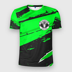 Мужская спорт-футболка Manchester United sport green