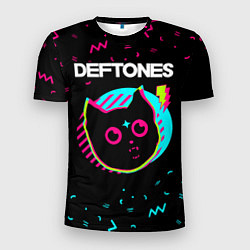 Футболка спортивная мужская Deftones - rock star cat, цвет: 3D-принт