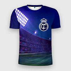 Мужская спорт-футболка Real Madrid ночное поле