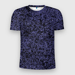 Мужская спорт-футболка Абстракция брызги фиолетовый