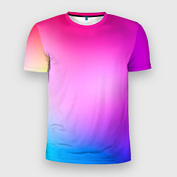 Мужская спорт-футболка Colorful gradient