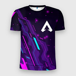 Мужская спорт-футболка Apex Legends neon gaming