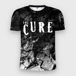 Футболка спортивная мужская The Cure black graphite, цвет: 3D-принт