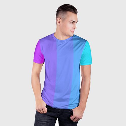 Мужская спорт-футболка Fivecolor / 3D-принт – фото 3