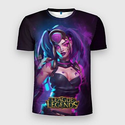 Футболка спортивная мужская League Of Legends Akali Kda, цвет: 3D-принт