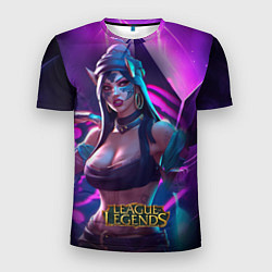 Футболка спортивная мужская League of Legends Kaisa Kda style, цвет: 3D-принт