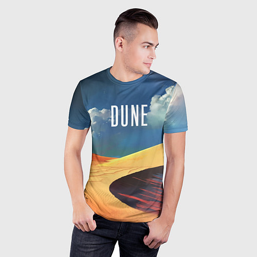 Мужская спорт-футболка Sands - Dune / 3D-принт – фото 3
