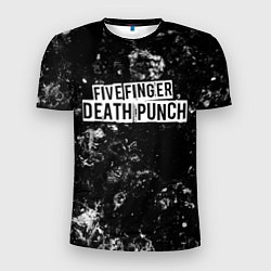 Футболка спортивная мужская Five Finger Death Punch black ice, цвет: 3D-принт