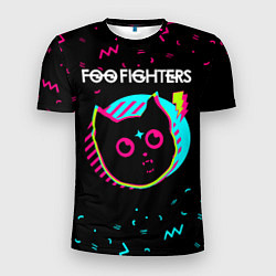 Футболка спортивная мужская Foo Fighters - rock star cat, цвет: 3D-принт