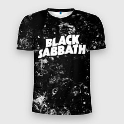 Футболка спортивная мужская Black Sabbath black ice, цвет: 3D-принт