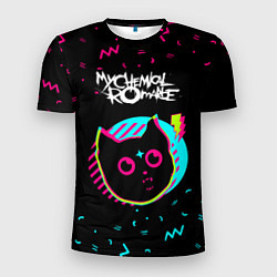 Футболка спортивная мужская My Chemical Romance - rock star cat, цвет: 3D-принт