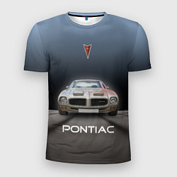 Футболка спортивная мужская Американский масл-кар Pontiac, цвет: 3D-принт
