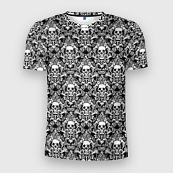 Мужская спорт-футболка Skull patterns