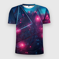 Мужская спорт-футболка Конструкция с ярким свечением