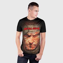 Футболка спортивная мужская Metal gear Venom Snake, цвет: 3D-принт — фото 2